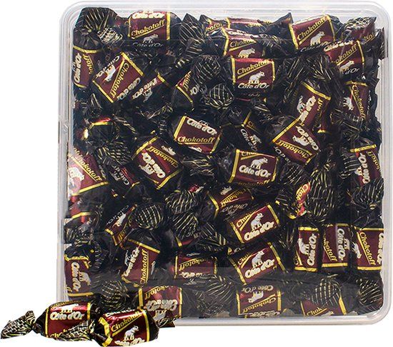 Côte d'Or Chokotoff - 1400g - Caramel & Pure Chocolate Bonbons