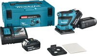 Makita DBO481RTJ Accu Vlakschuurmachine Set - 18V 5.0Ah - Mbox