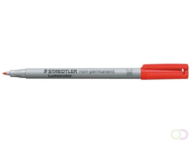 Staedtler Viltstift OHP Lumocolor M315 non perm. rood