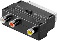 Goobay 50122 Scart naar Composite Audio Video Adapter