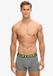 Superdry BOXER TRIPLE PACK Heren Onderbroek - Ath Grey Feeder/Blk Stripe/Blk