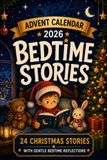 Advent Calendar 2026: 24 Christmas Bedtime Stories for Kids