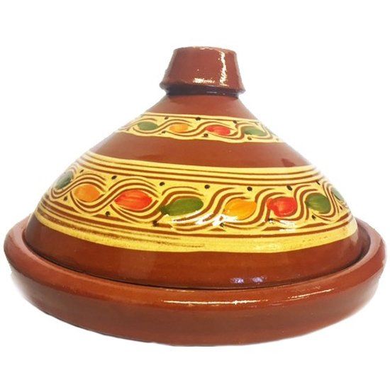 Marocstore.nl Marokkaanse Originele Tajine Aardewerk Ã˜ 35 Cm - 8719324099066