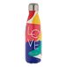 Draeger Paris Drinkfles van roestvrij staal "Love", meerkleurig, 500 ml