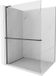 Mexen Kioto+ L paroi de douche avec étagère Walk-in 60 x 200 cm, transparent, noir