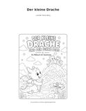 Der kleine Drache und der ferne Berg: Ein Malbuch mit Geschichte