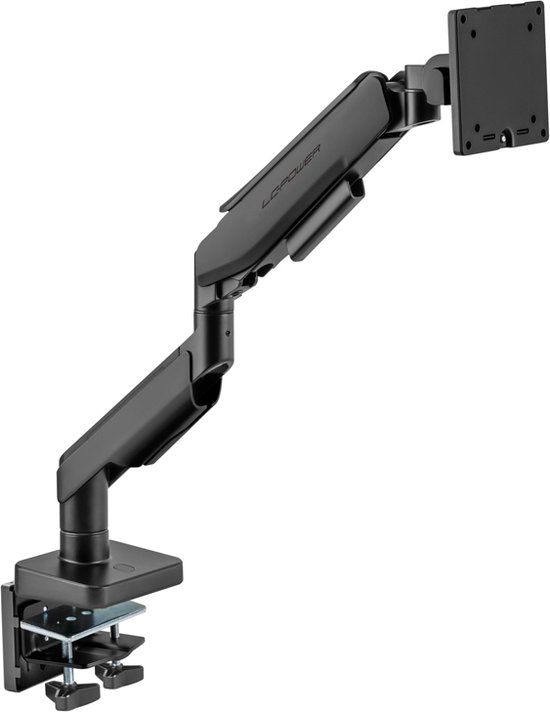 LC-Power LC-EQ-A49B flat panel bureau steun 124,5 cm (49") Zwart