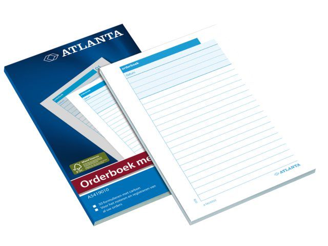 Jalema Orderboek 50 x 2 Vel 110 x 185 mm 110 x 185 mm 70 g/m