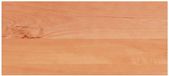 vidaXL - Raamprofielen - 2 stuks - Gevoerd - 100 x 40 x 2 cm - Massief beukenhout