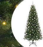 vidaXL Kunstkerstboom Groen 240 cm PE en PVC