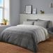Fusion Fairhaven Dekbedovertrek Set Tweepersoonsbed Grootte Charcoal