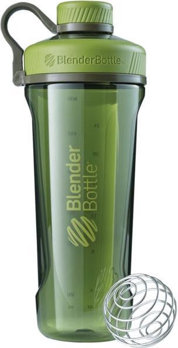 BlenderBottle Radian Tritan - Eiwitshaker / Bidon - 940ml - Full-Color Moss Green