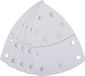 kwb 496812 Deltaschuurpapier Korrelgrootte 120 (l x b) 62, 93 mm, 100 mm 5 stuk(s)