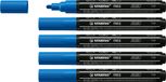 Stabilo FREE - Acryl Marker - T300 - Ronde Punt - 2-3 mm - Donker Blauw - Doos 5 stuks