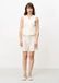 FRNCH PARIS FRNCH Novalie short linnen met structuur beige