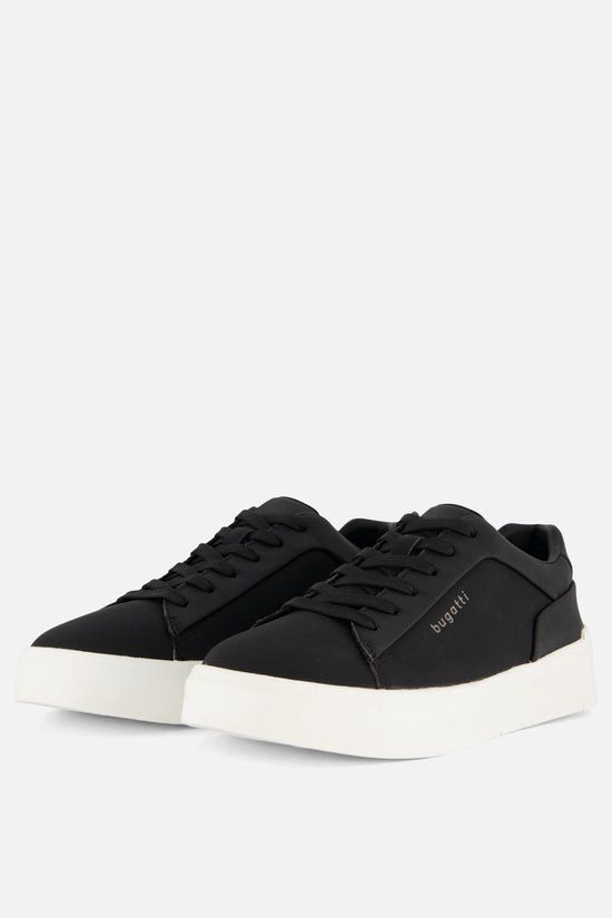 Bugatti Gunter Sneakers zwart Leer - Maat 43