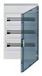 Hager Systems VB318TE Serie VB oppervlaktebox Vega, 54 modules, 3-rijen, transparante deur