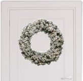 Decoris Kerstkrans/dennenkrans - groen -verlichting en kunstsneeuw - D60 cm