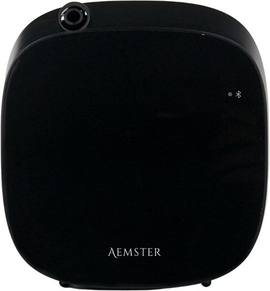 Aemster Wally Zwart Aroma Diffuser - Bluetooth - Zwart - 50 m²
