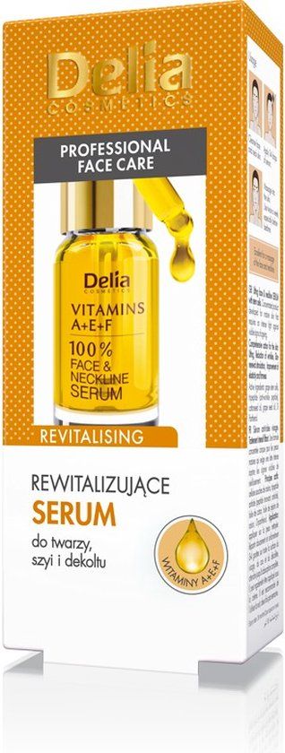 Professional Face Care revitaliserend gezichtsserum voor hals en décolleté Vitaminen A+E+F 10ml