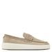 Nubikk mocassins en suède beige