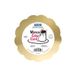 PME CMSG917 taartstandaard Goud Rond