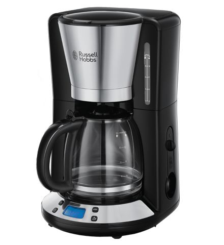 Russell Hobbs Victory Filterkoffiezetapparaat - 1.25L - Zwart/RVS