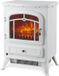 MOA Sfeerhaard Électrique - Cheminée avec Chauffage - 1800W - Autoportant - Blanc