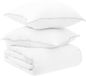 vidaXL - Dekbedset - 2 stuks - 240 x 260 cm - Zomer - 150 gsm - Bamboevezel - Wit