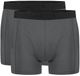Ten Cate 2-Pack Bamboe heren boxershort 30859 - Grijs - Maat L