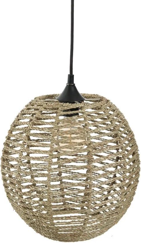 Atmosphera Hanglamp - Design - Metal - Rotan - 33 cm