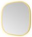 Hotbath &More Miroir Contour LED - Figurine - 40 x 40 cm - Laiton brossé PVD
