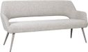 LABEL51 Banc de salle à manger Sunray - Naturel - Tissu Royal - 190 cm