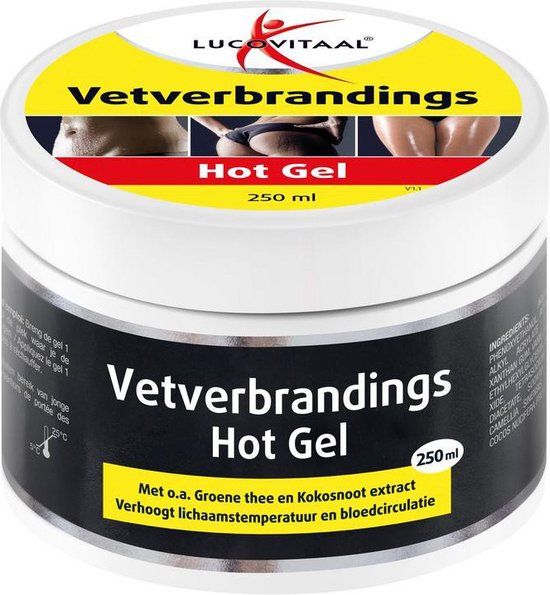 Lucovitaal Vetverbrandings Hot Gel - 200 ml