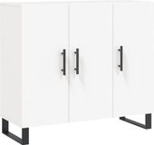vidaXL Dressoir, wit, 90x34x80 cm, houtvezel