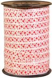 KP Hartjes krullint wit-rood – 10 mm × 250 m