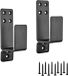 Shenzhen Haorui Industrial Technology Co., Ltd. U-vormige stalen beugels voor het verstevigen van deuren in garages, opslagruimtes en schuren - Set van 2 - Geschikt voor houten balken van 2 x 4 inch
