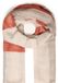 ICHI IANNIE SC Damessjaal Polyester Burnt Ochre Colorblock