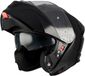 MT Helmets Genesis R Sv Pure Modulaire Helm Schwarz S
