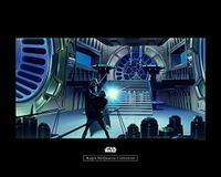 Komar Star Wars Classic RMQ Vader Luke Throneroom Muurfoto