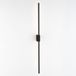 Nova Luce Tien - Applique murale - 1,5 x 8,3 x 90 cm - LED 15W incluse - IP44 - Noir sable
