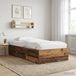 Prolenta Maison Exclusive - Bedframe met opbergruimte, voorzien van lades, gemaakt van gerecycled hout en houtvezel