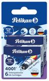 Pelikan 338269 4001 etui met 6 patronen, koningsblauw, 2 stuks
