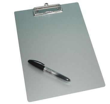 WeDo 57854 Klembord Zilver 31,6 cm x 22,7 cm