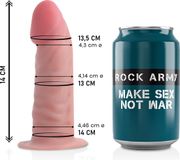 ROCK ARMY Dual Density Tiger 14cm Dildo