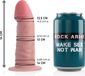 ROCK ARMY Dual Density Tiger 14cm Dildo