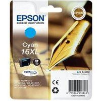 Epson 16XL - 6.5 ml - XL - cyaan - origineel - inktcartridge