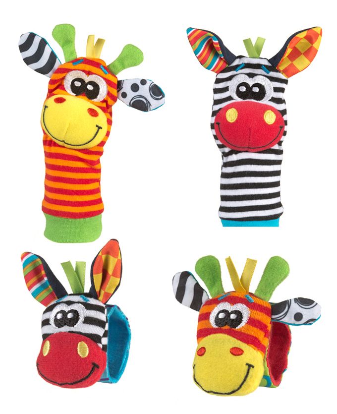 Playgro Jungle Polsrammelaar en Voetenvinder - Unisex