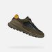 GEOX PG1X ABX Baskets pour hommes - Vert militaire/Noir - Taille 46