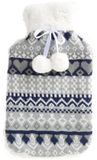 Cosy & Trendy Warmwaterkruik - 2L - Blauw/Wit